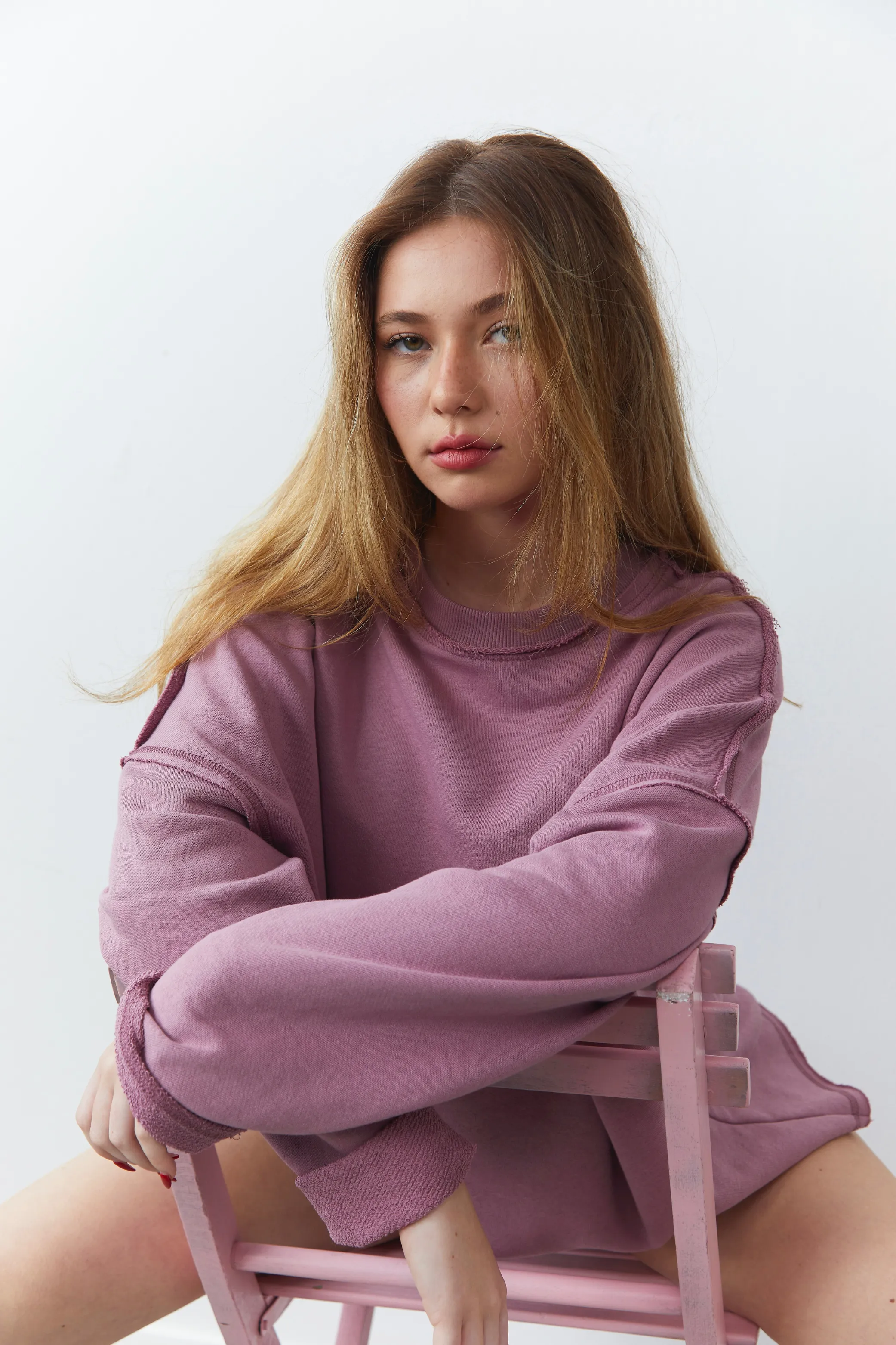 Alex sweatshirt - rose