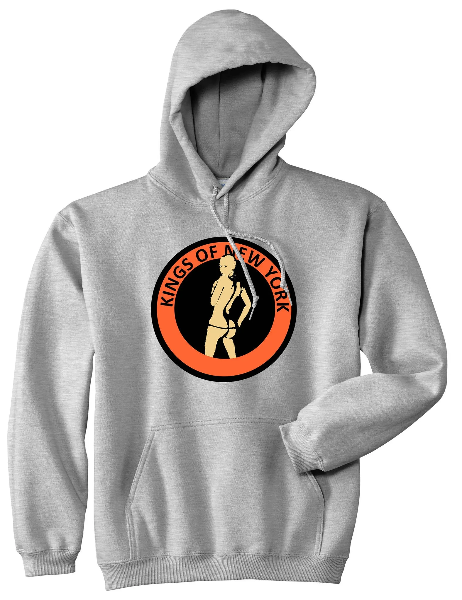 Amber Twerk Kings Of New York Logo Pullover Hoodie Hoody