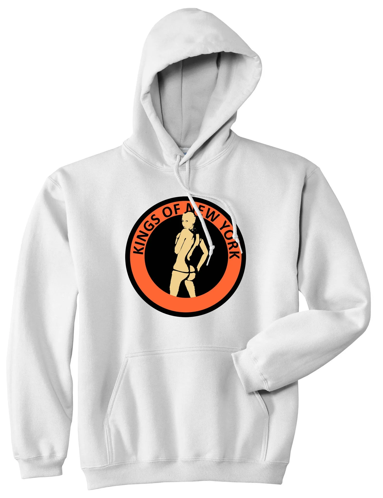 Amber Twerk Kings Of New York Logo Pullover Hoodie Hoody