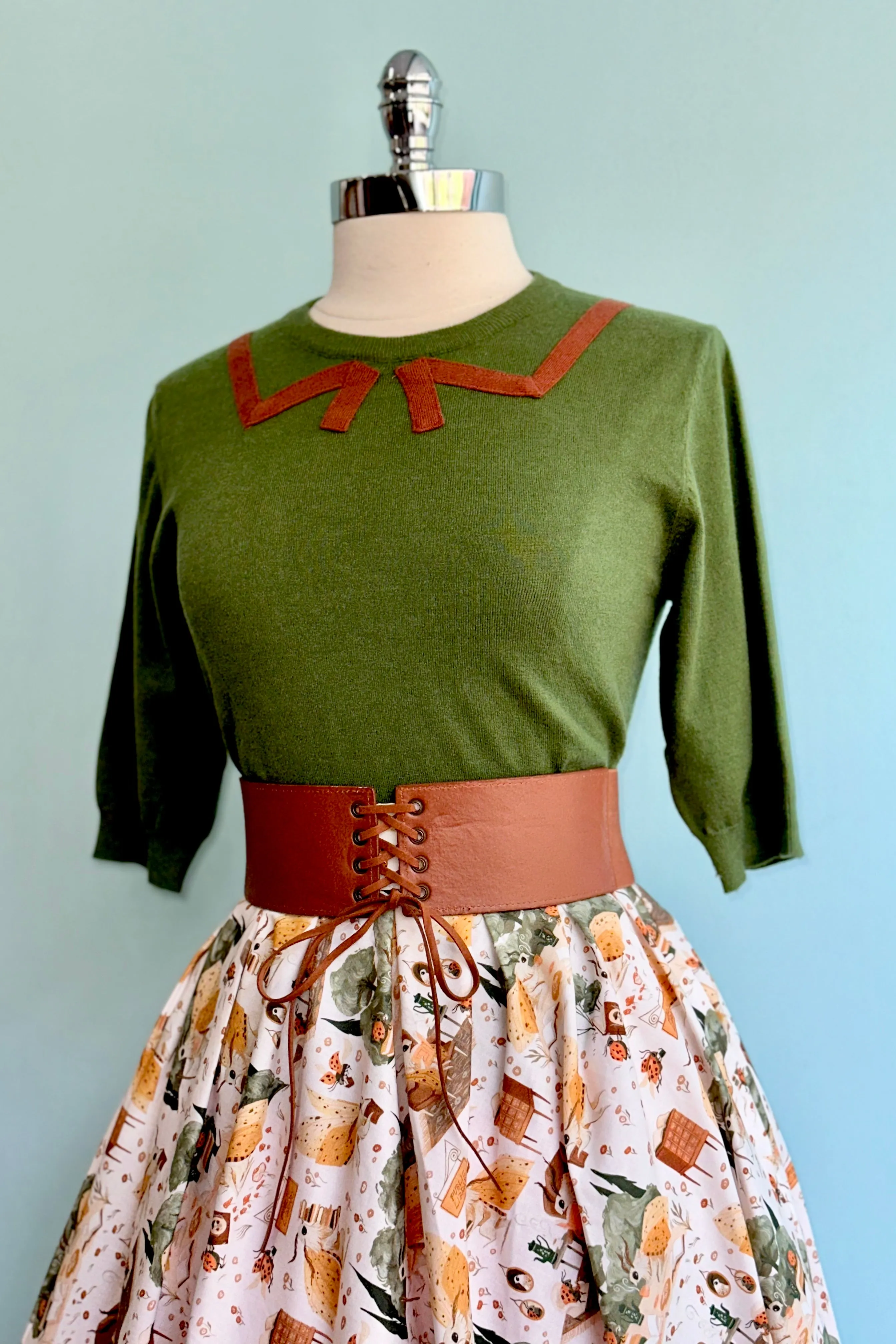 Bookish Moth Doris Skirt by Retrolicious