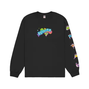 Buns of Steel Black Long Sleeve