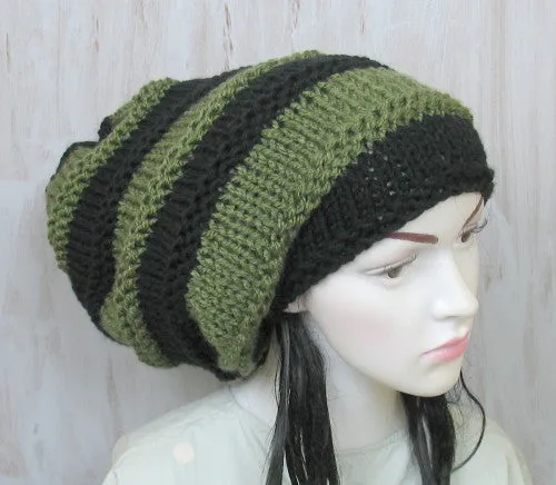 Dreads Long Tube Hat Knitted Unisex Dread Beanie