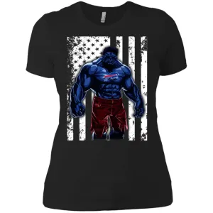 Giants Hulk Buffalo Bills Nfl T-shirt Women Cotton T-Shirt