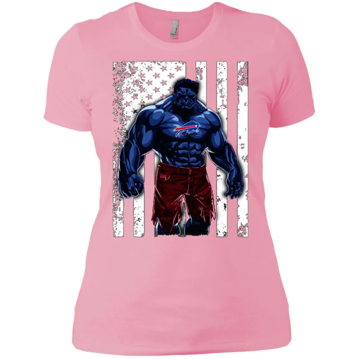 Giants Hulk Buffalo Bills Nfl T-shirt Women Cotton T-Shirt