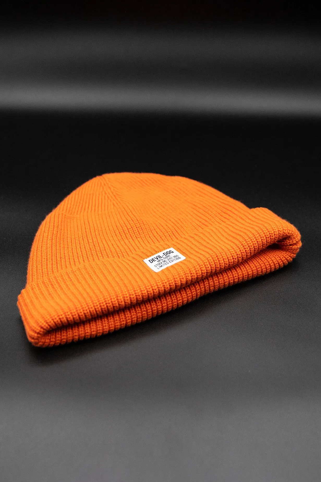 Knit Beanie - Hunter Orange