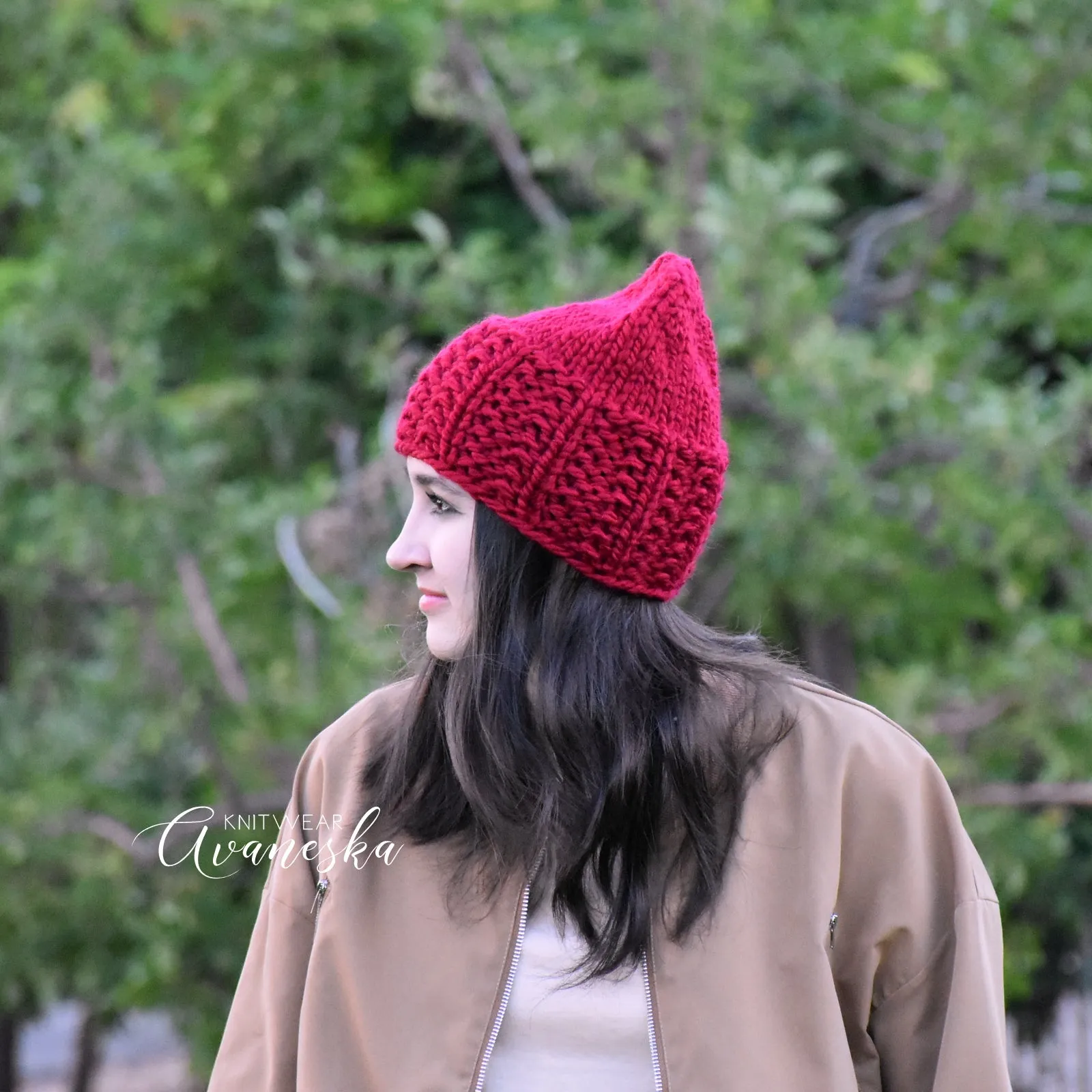 Knit Chunky Beanie | THE ALBA