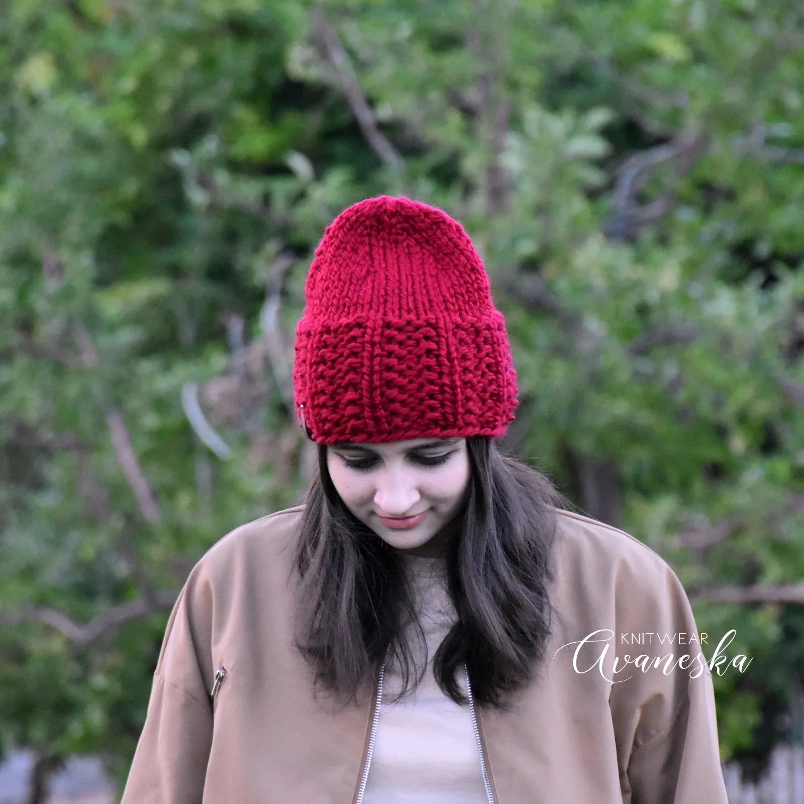 Knit Chunky Beanie | THE ALBA