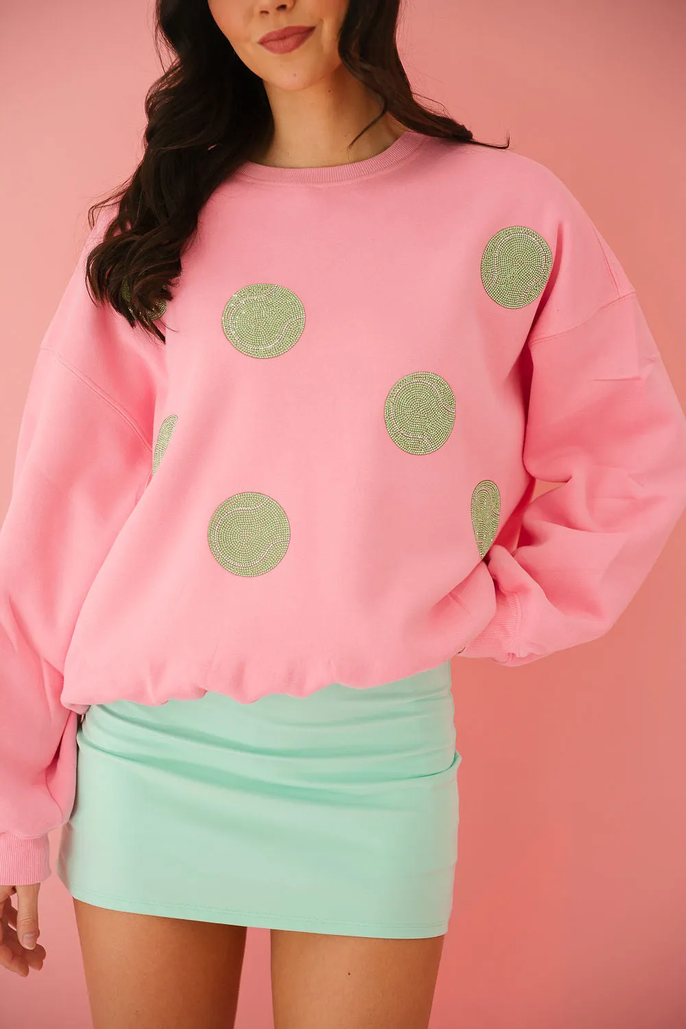 MATCH POINT PINK PULLOVER