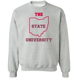 OSU-Inspired Crewneck Pullover Sweatshirt  8 oz.