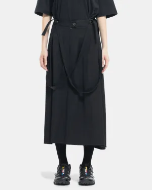 Pleated Skirt in Black