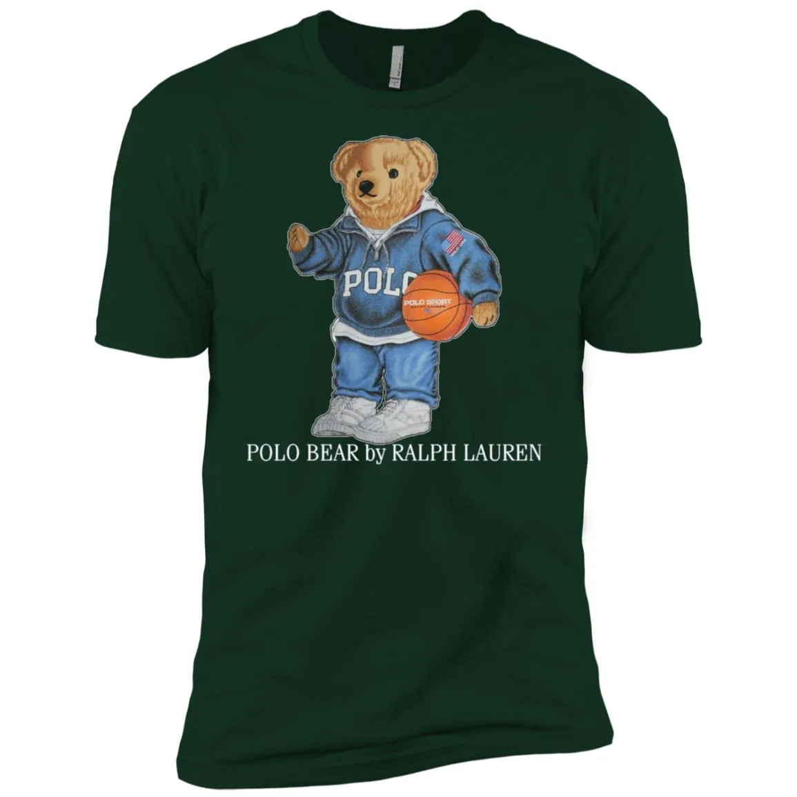 Polo Bear Ralph Lauren Men Short Sleeve T-Shirt