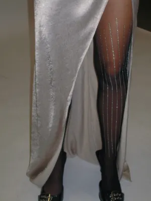 Shiny Rhinestone Tights