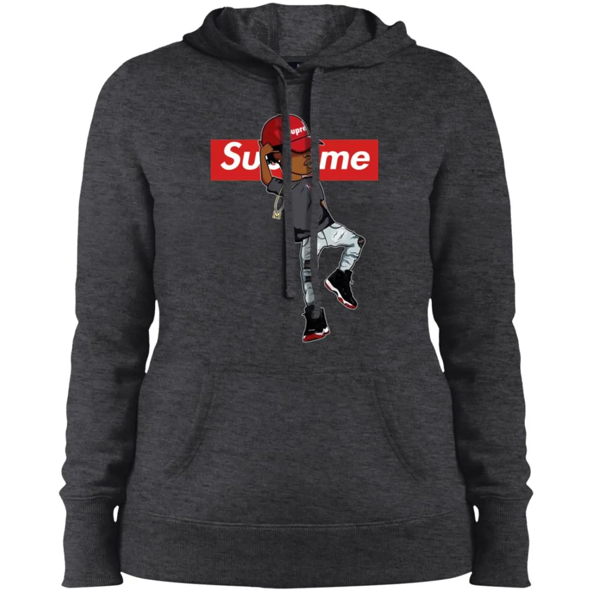 Supreme Marquese Scott T-shirt Women Hooded Sweatshirt