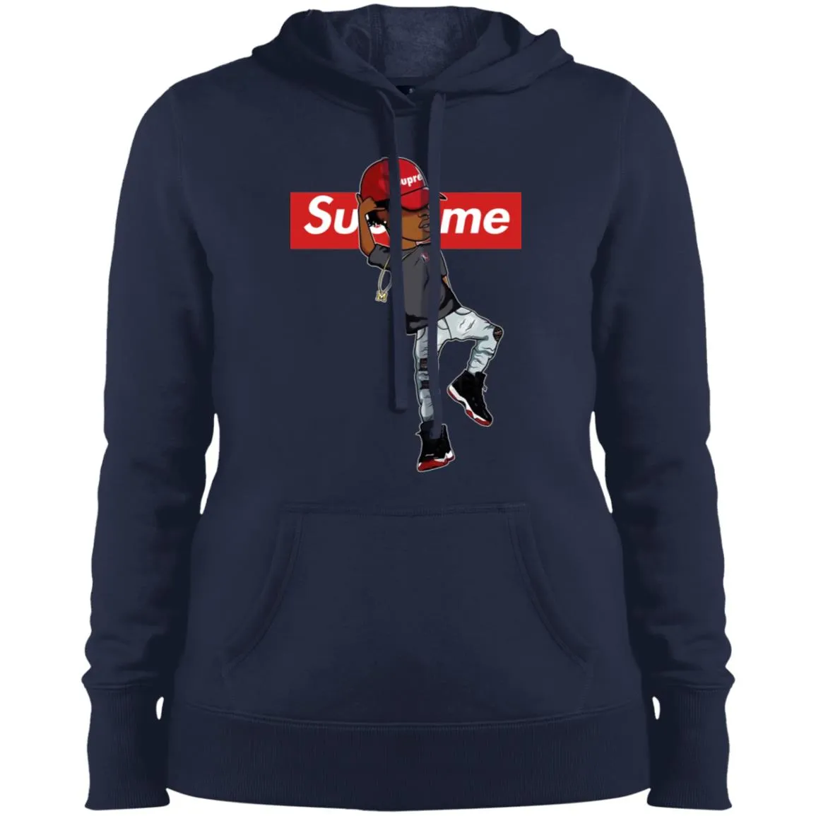 Supreme Marquese Scott T-shirt Women Hooded Sweatshirt