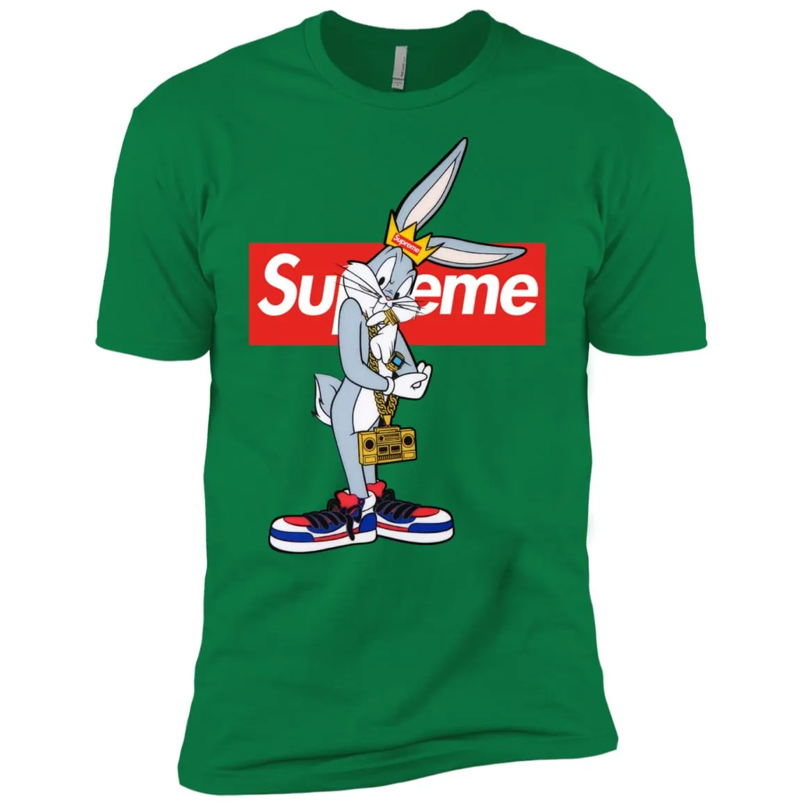 Supreme Rabbit Trending T-shirt Men Short Sleeve T-Shirt