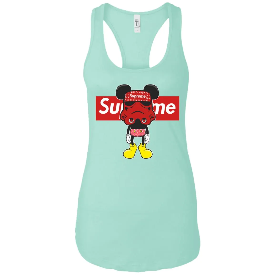 Supreme Robot Mickey Hot T-shirt Women Tank Top