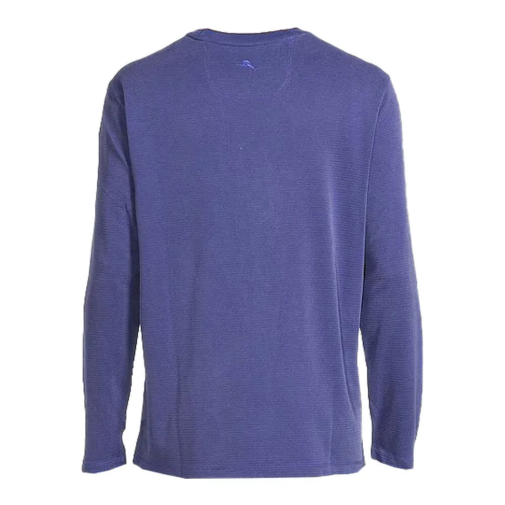 Tommy Bahama Coastal Crest Long Sleeve T-Shirt - Deep Ultramarine