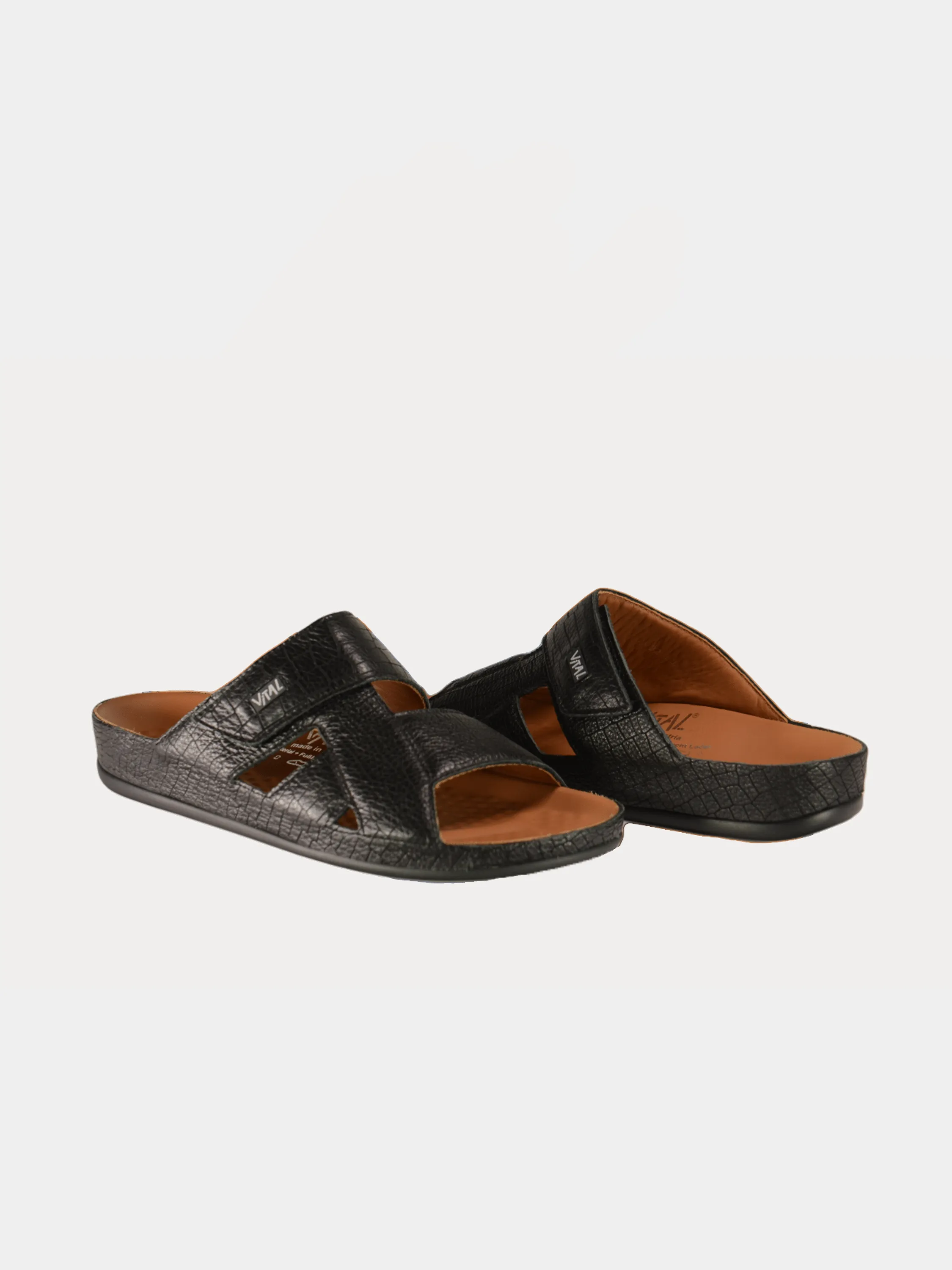 Vital Checked Pattern Sandals