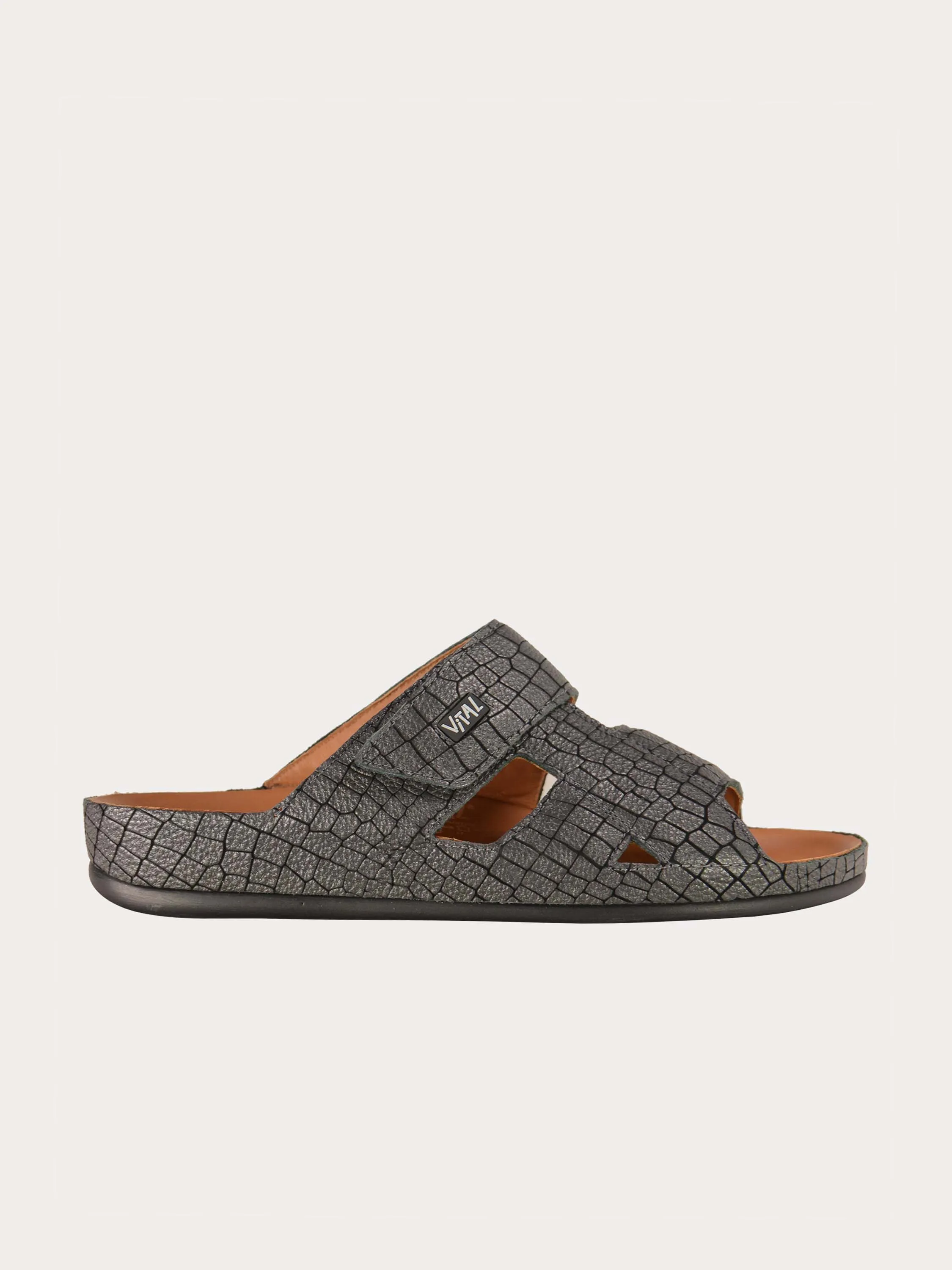 Vital Checked Pattern Sandals