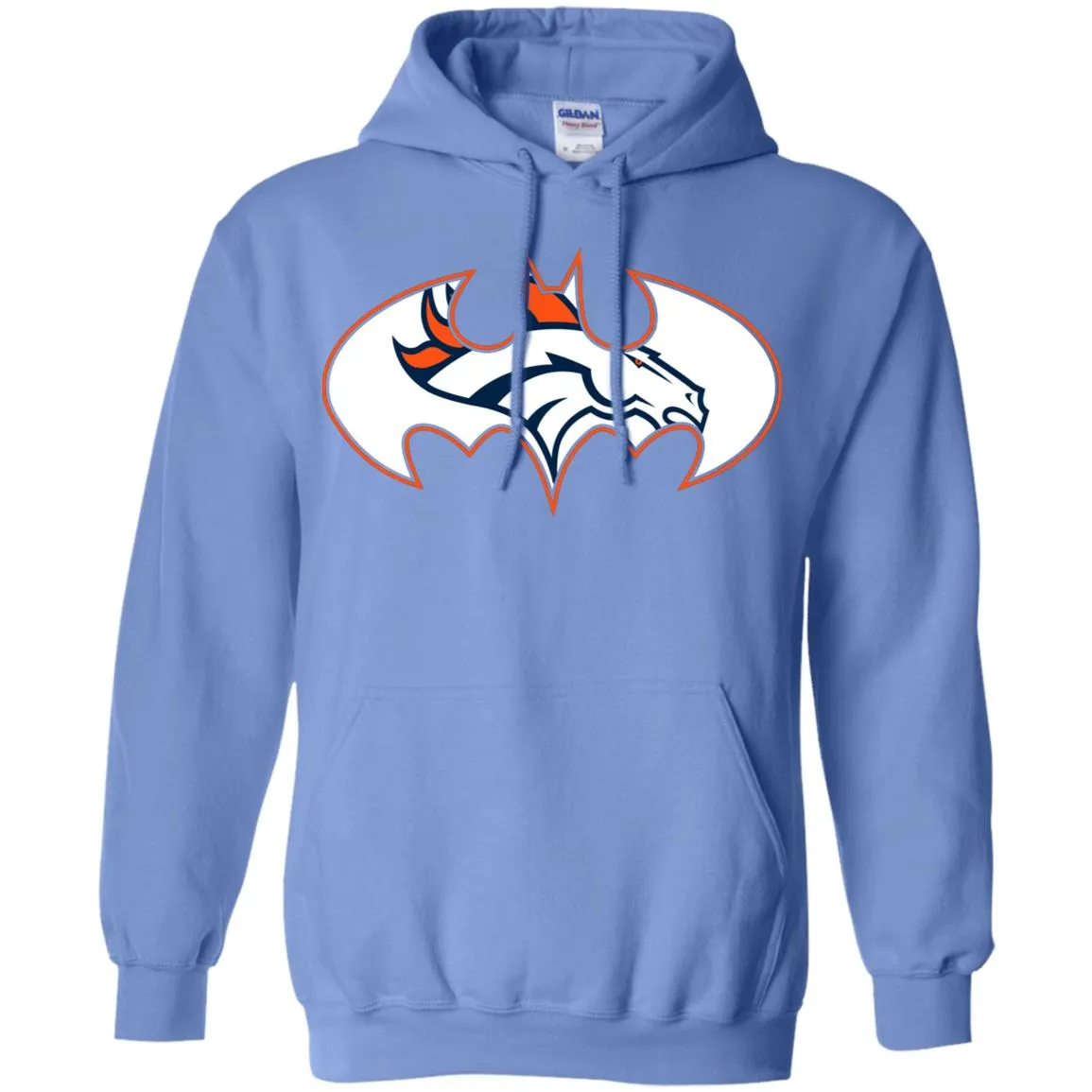 We Are The Denver Broncos Batman Nfl Mashup Pullover Hoodie Sweatshirt