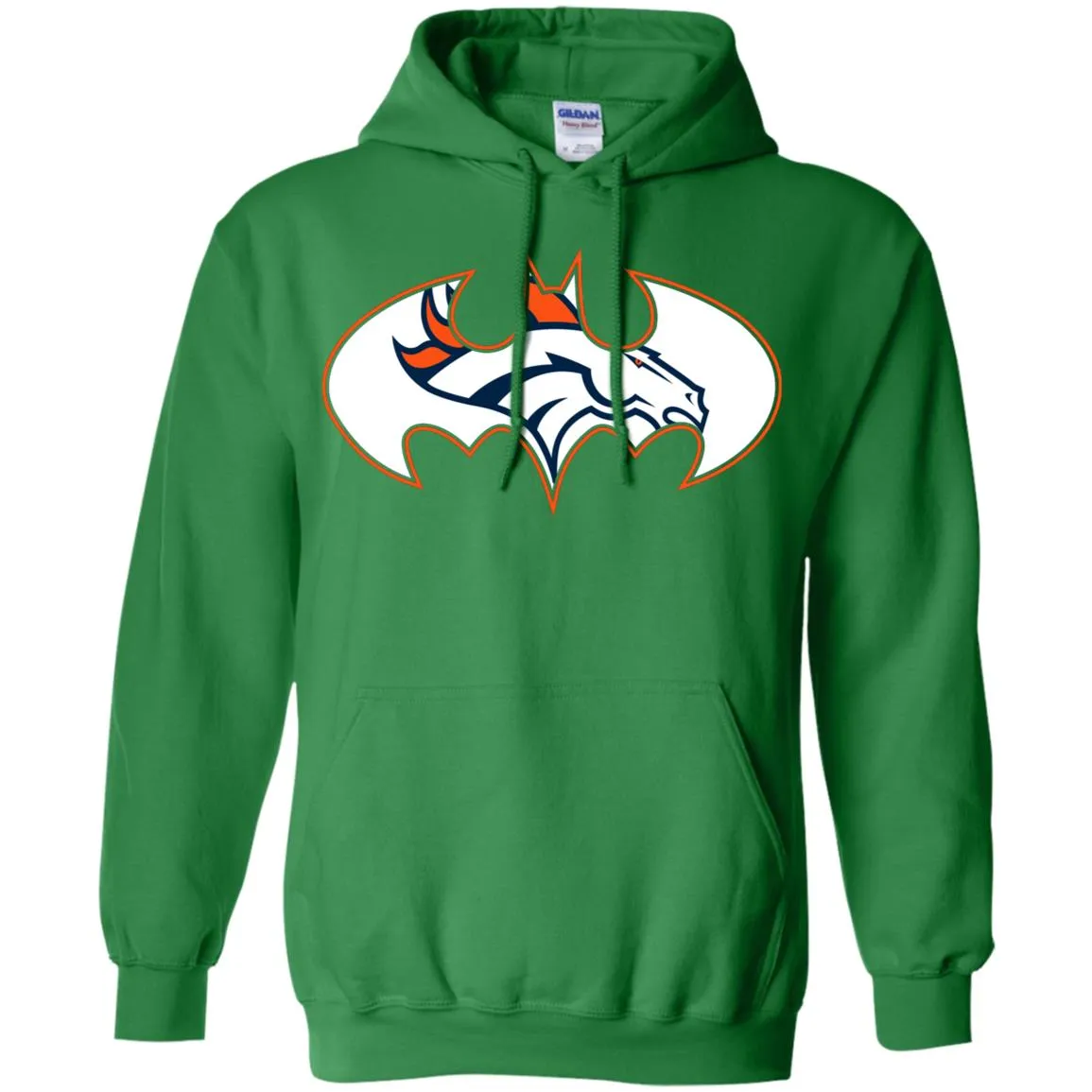 We Are The Denver Broncos Batman Nfl Mashup Pullover Hoodie Sweatshirt