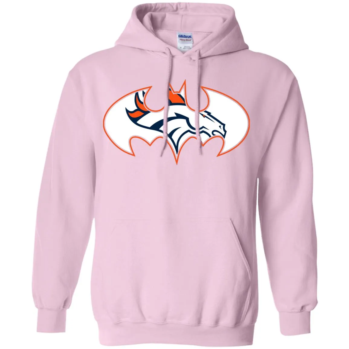 We Are The Denver Broncos Batman Nfl Mashup Pullover Hoodie Sweatshirt