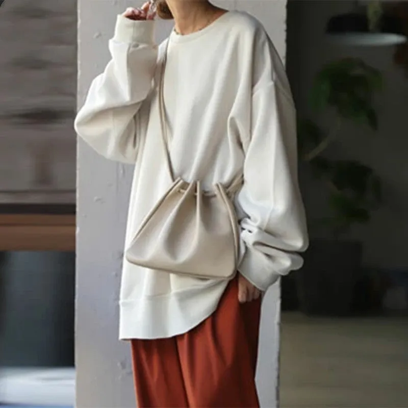 Women's Pullover Round Neck Loose Sweater